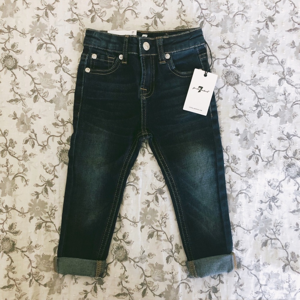 7 For All Mankind Size 2T Skinny Jeans